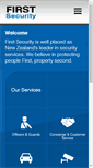 Mobile Screenshot of firstsecurity.co.nz
